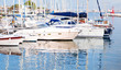 little boats in the sea of ​​Naples