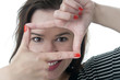 Foto: Frau mit Durchblick Frau mit Durchblick