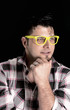 Photo: Thinking man Thinking man