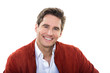 Photo: mature handsome man blue eyes smiling portrait mature handsome man blue eyes smiling portrait