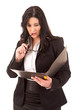 Large business woman