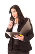 Large business woman