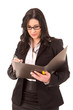 Large business woman