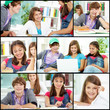Photo: Teens at college Teens at college