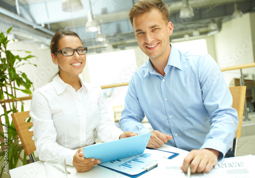 Photo: Modern business people Modern business people