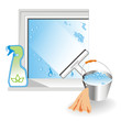 Fenster putzen