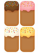 Dessert Background - Vector File EPS10