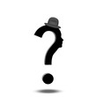 Question Mark Human with Hat