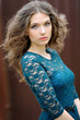 Foto: portrait of a beautiful girl glamorous fashion portrait of a beautiful girl glamorous fashion