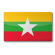 Flagge Myanmar