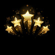 five gold stars