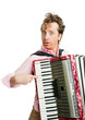 Crazy musician