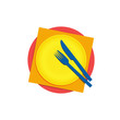 Logo cook, international cuisine # Vector