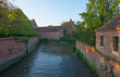 River through the Grand Beguinage of Leuven
