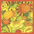 seamless summer floral pattern