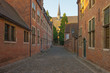 Street through the Grand Beguinage of Leuven