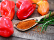 Foto: Paprika,Pulver Paprika,Pulver