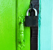 master key on color door