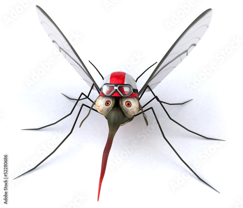 Illustration: Fun mosquito Fun mosquito