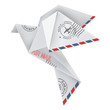 Origami pigeon