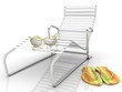 Illustration: Ready for the Beach? Sun Glasses, Sandals, Ready for the Beach? Sun Glasses, Sandals,
