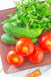 ingredients for salad