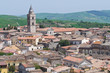 Panoramic view of Melfi. Basilicata. Italy.