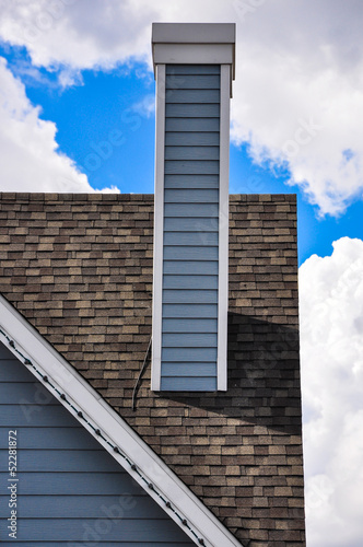 Photo: Chimney on the roof Chimney on the roof