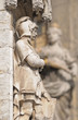 gothic statue decorating medieval City Hall building