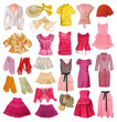 Photo: collection of women's clothing collection of women's clothing