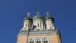 The Russian Orthodox church in Nice, France
