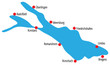 Vektor: Bodensee Bodensee