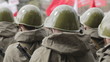 Column of soldiers