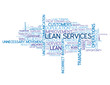 "LEAN SERVICES" Tag Cloud (process quality management strategy)