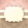 Grunge background with label