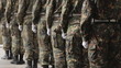March-past soldiers