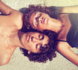 Couple on a beach