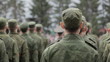 March-past soldiers