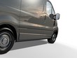 fahrender Transporter Kastenwagen