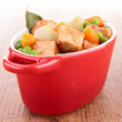 Photo: casserole with vegetables and meat casserole with vegetables and meat