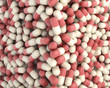background made of pills