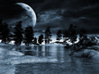 Night landscape
