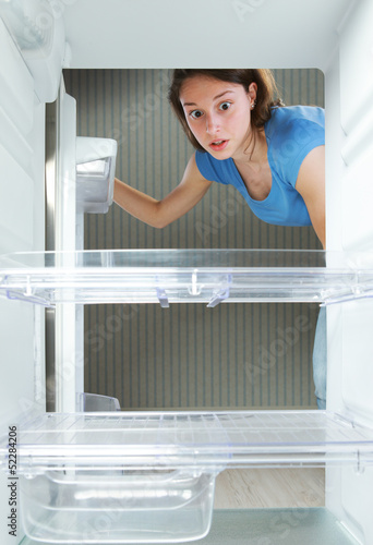 Photo: Empty fridge Empty fridge