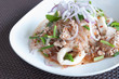 Pork with vermicelli and salad