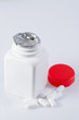 Bottle and pills