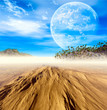 Illustration: Fantasy landscape Fantasy landscape