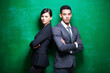 Foto: Confident employees Confident employees