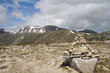 cairn sur planche - Corse
