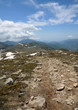 chemin au sommet - Corse