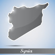 shiny icon in form of Syria